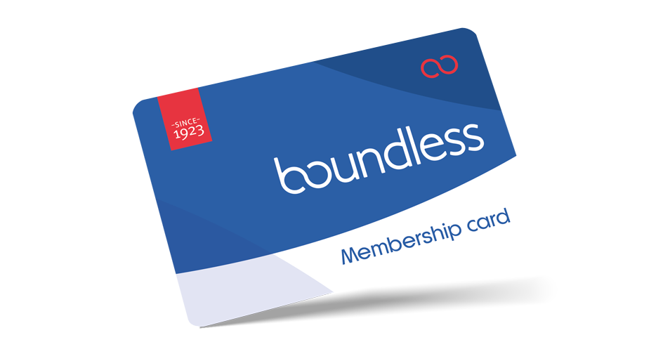 Boundless membership card